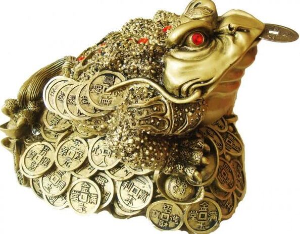 A three-legged frog will attract stable wealth and luck to your home.